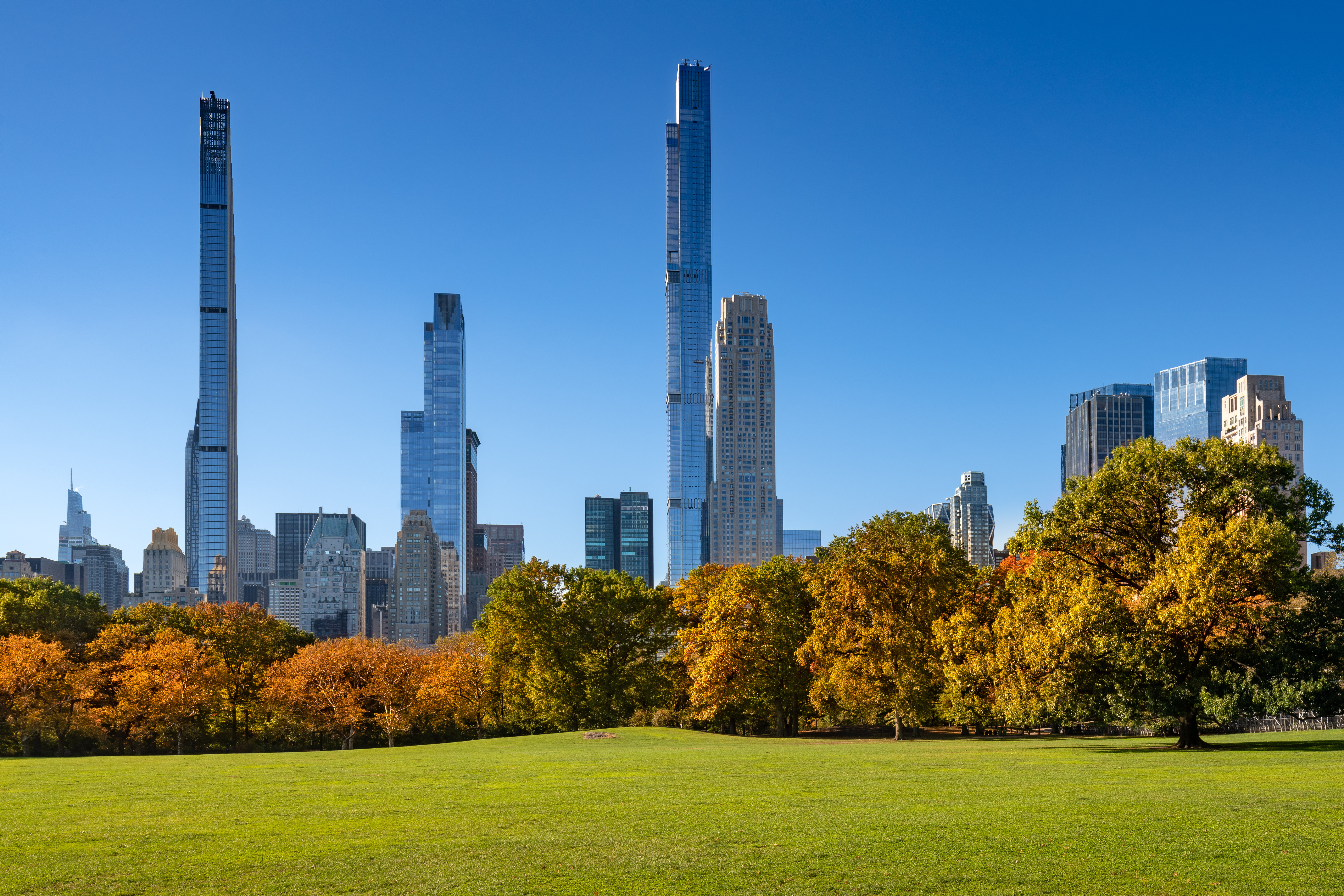 Billionaires' Row fra Central Park