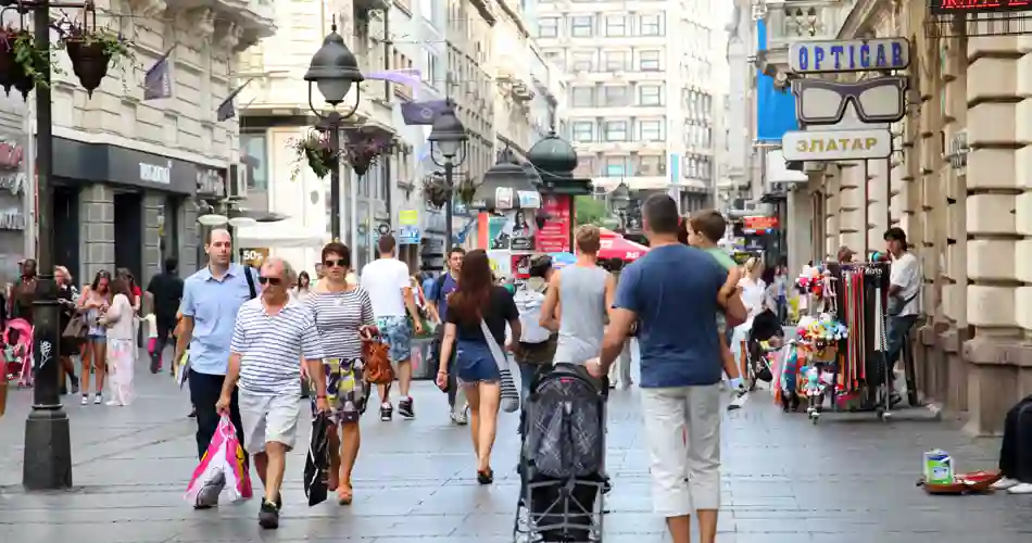 Gågade i Beograd