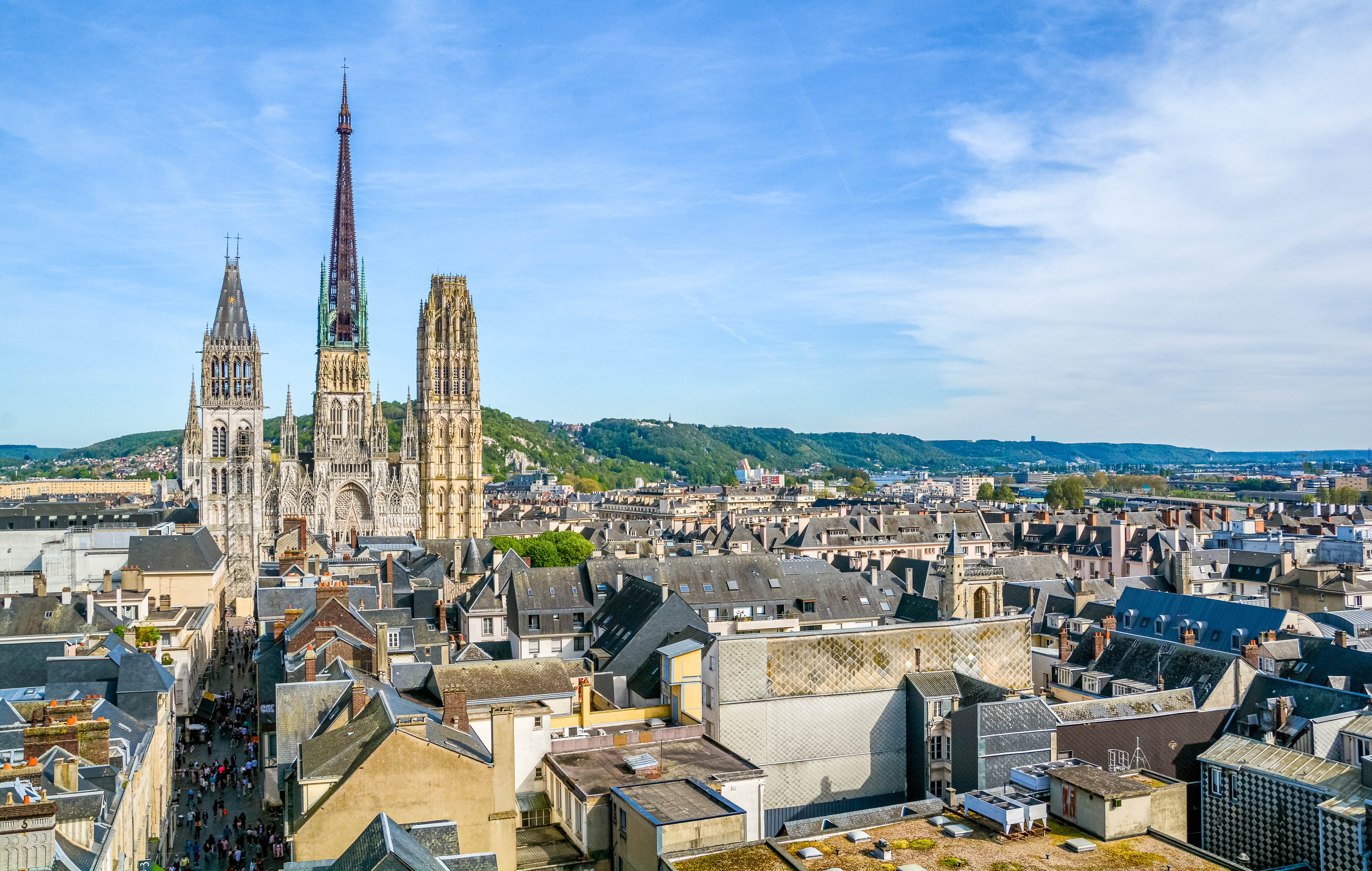 Rouen og katedralen