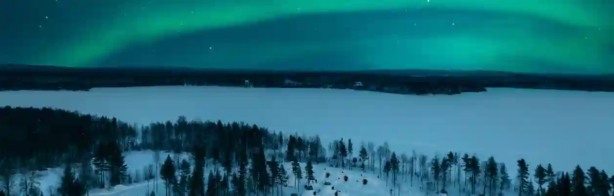 Nordlys i Lapland