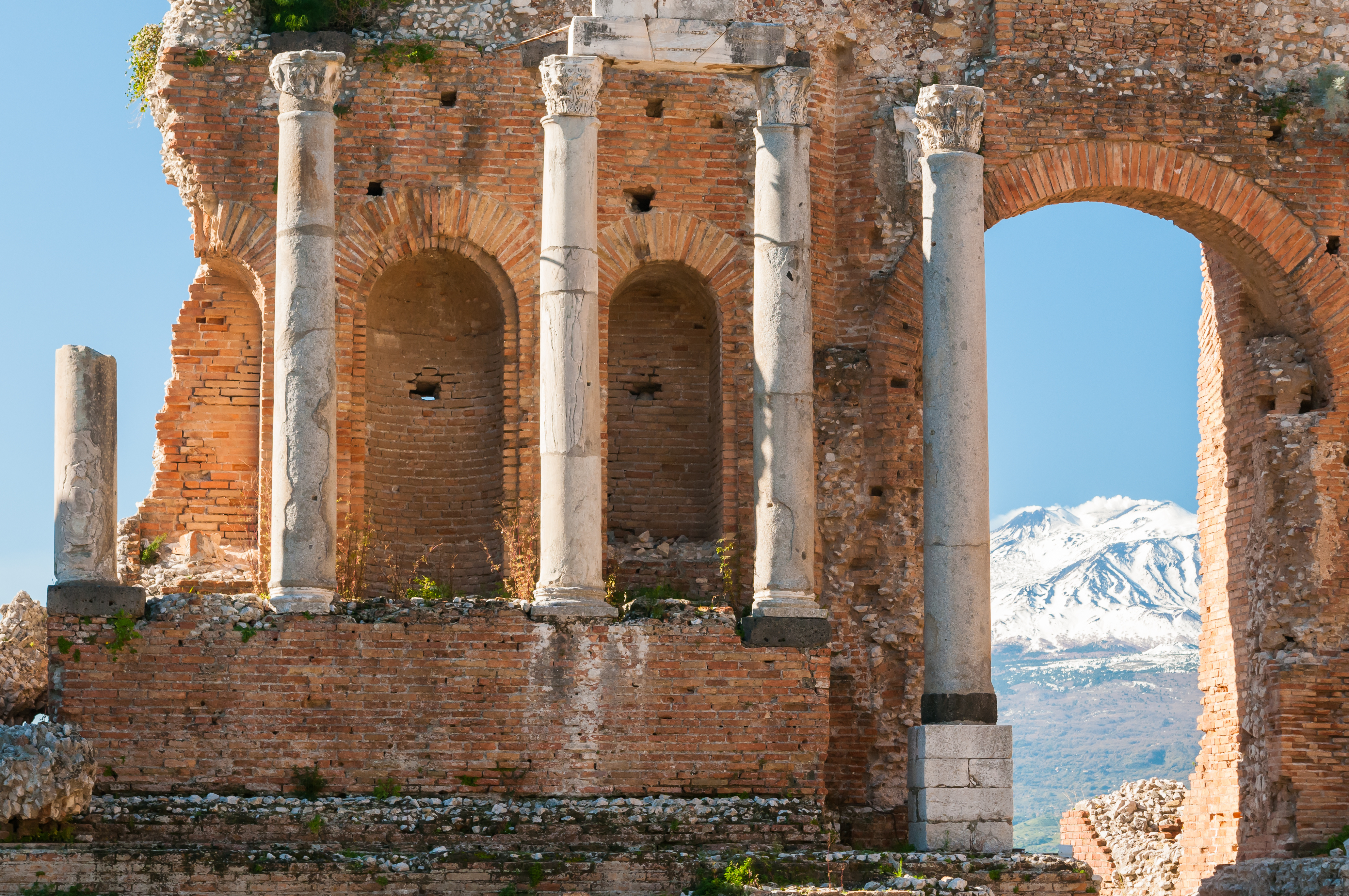 Det antikke teater i Taormina