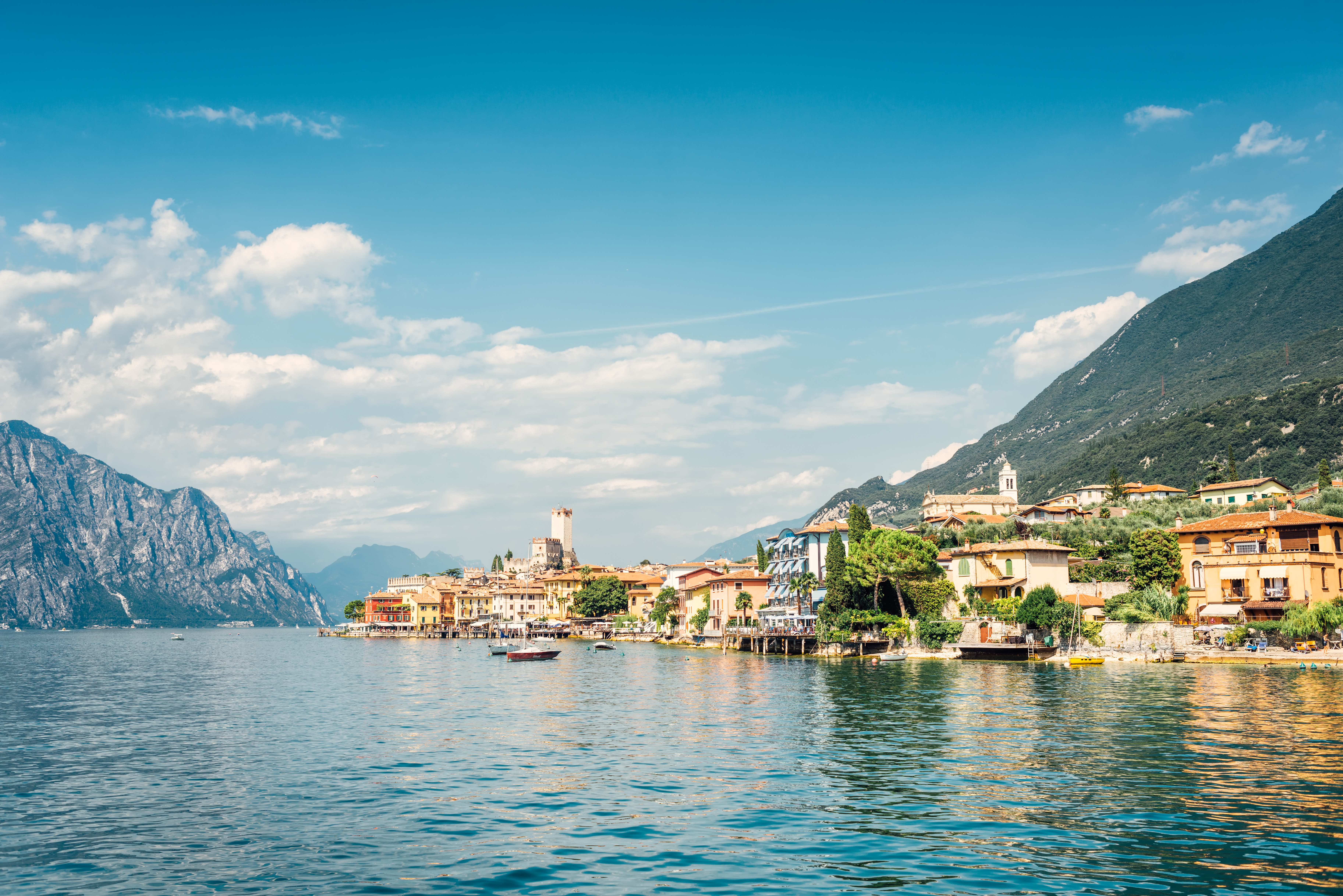 Malcesine ved Gardasøen