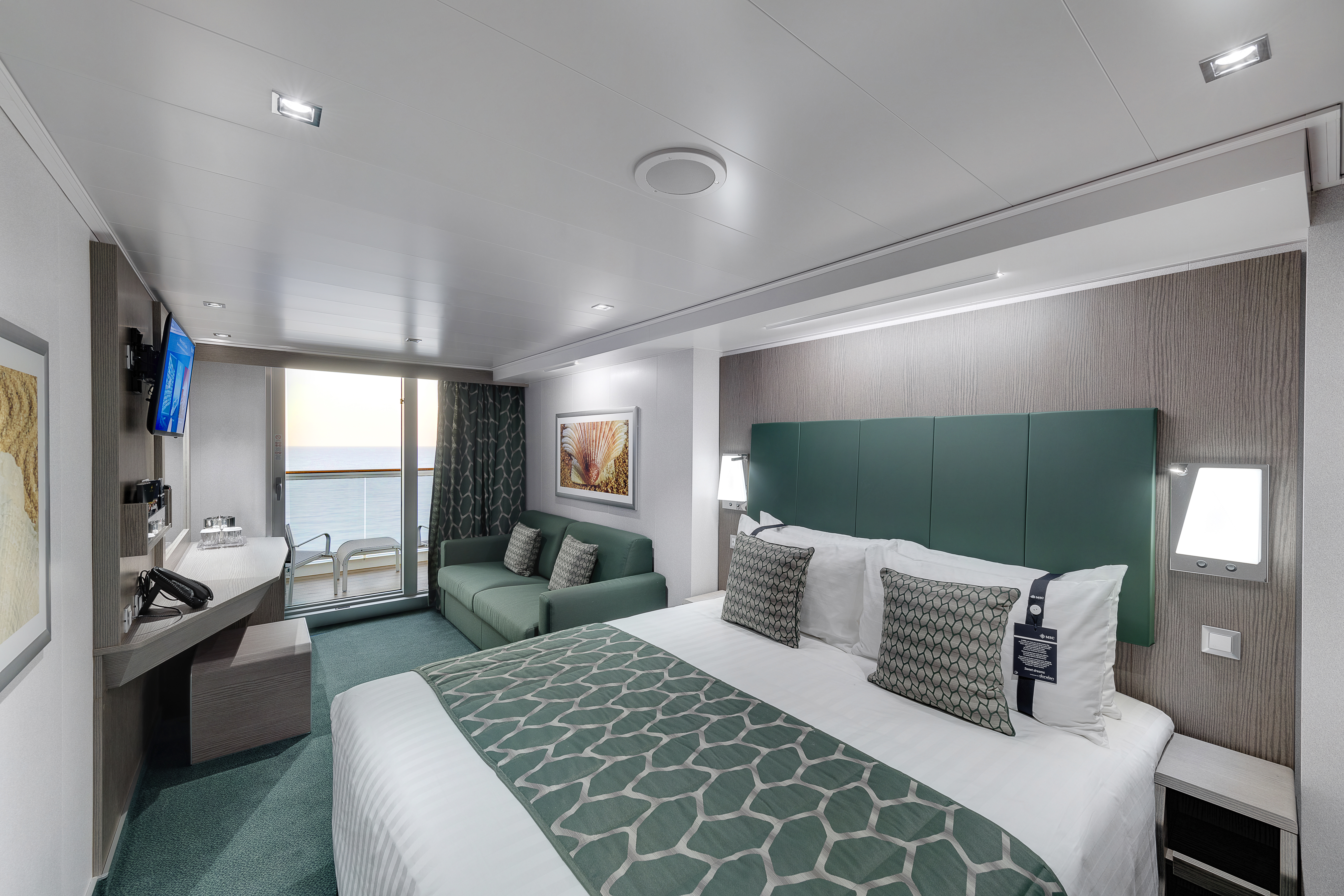 MSC Seaview - kahyt med balkon