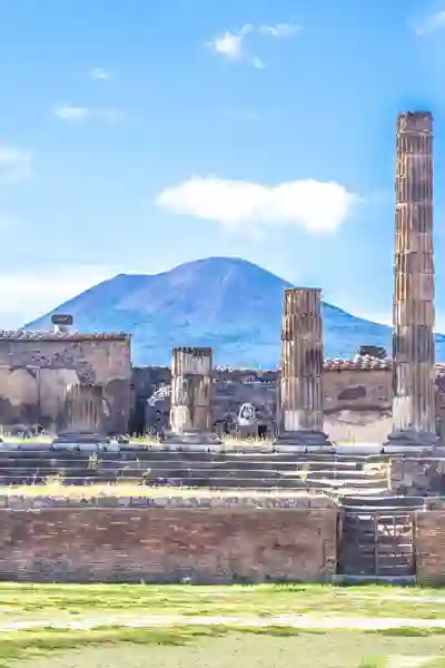 Pompeji og Vesuv