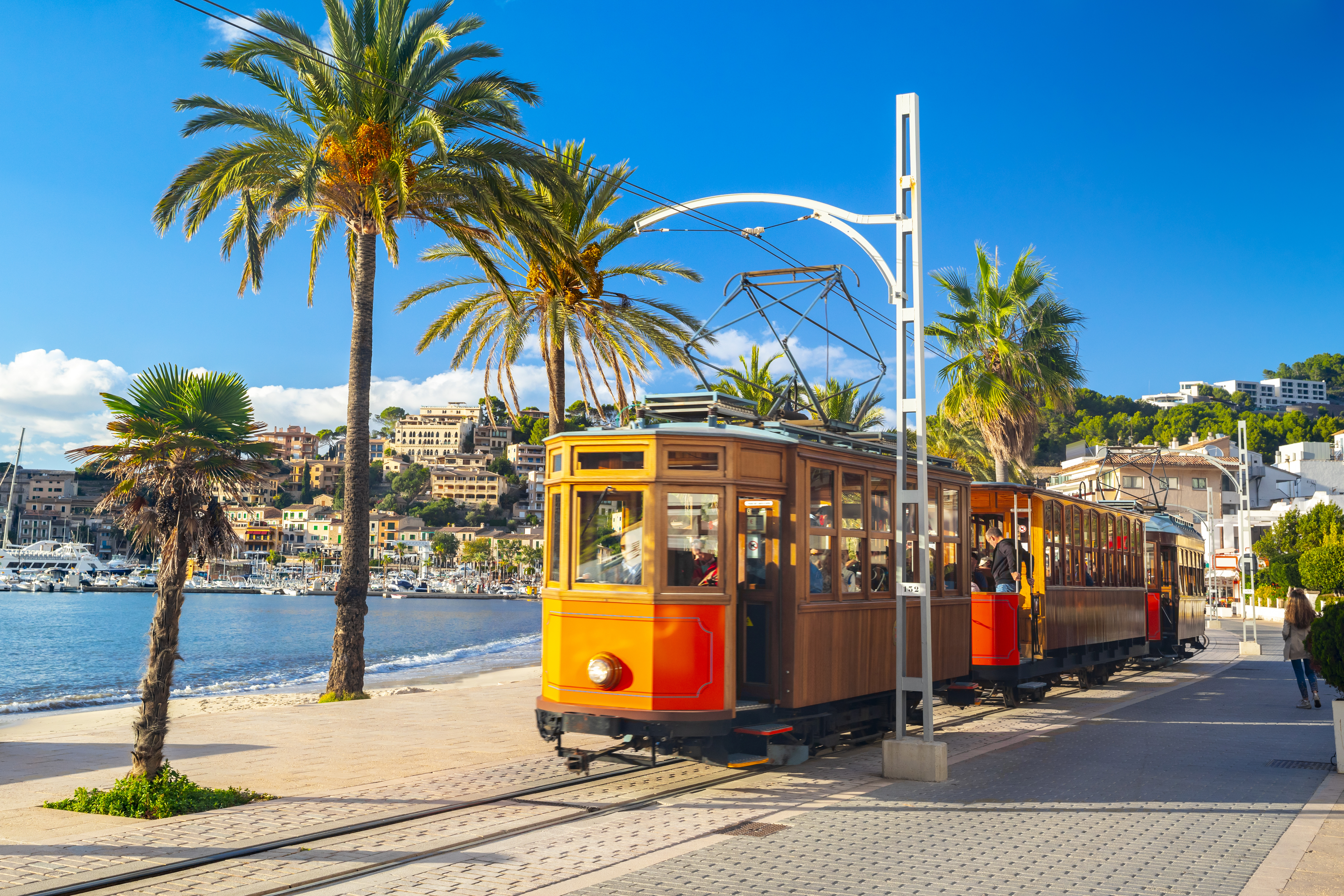 Sporvogn mellem Soller og Puerto de Soller