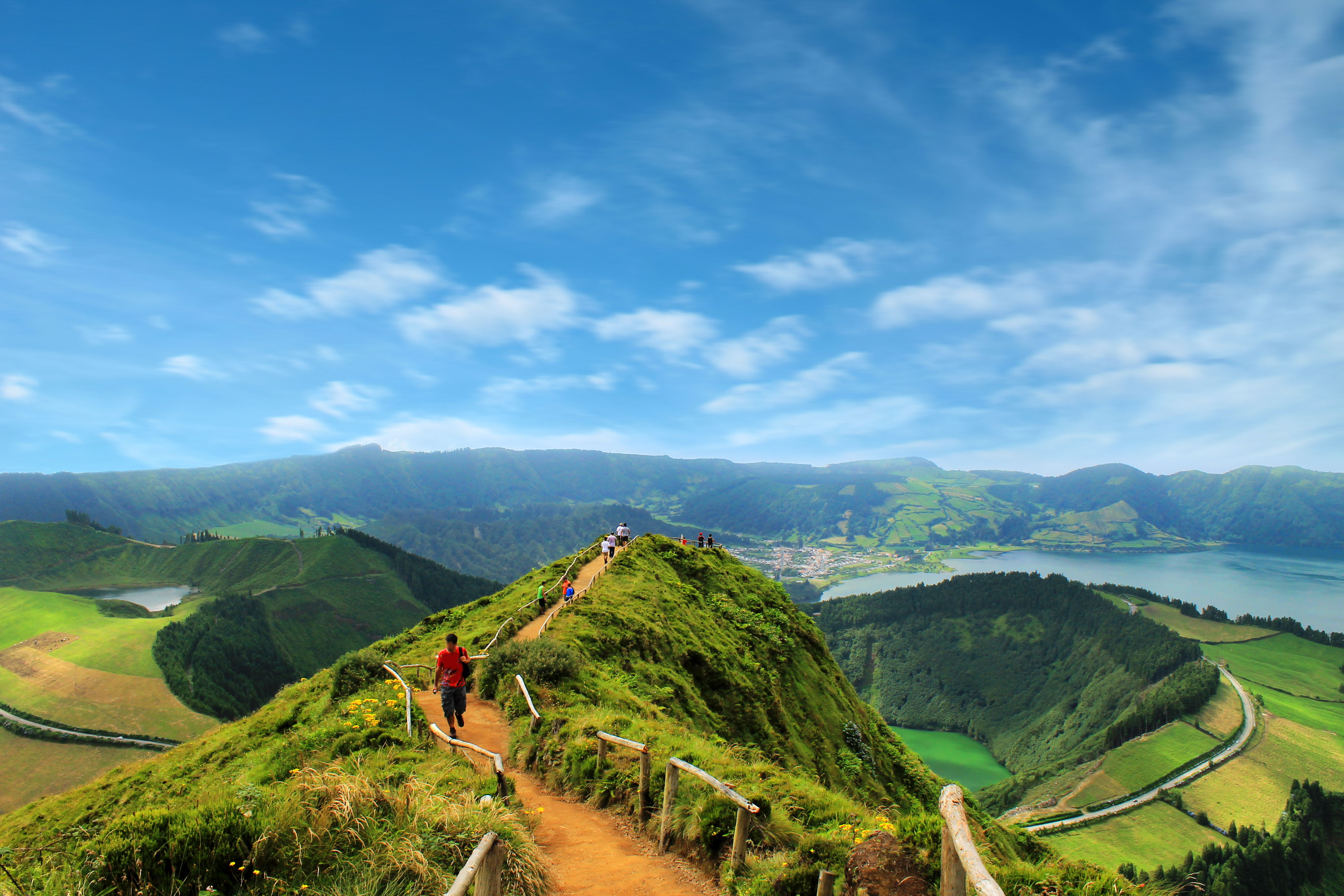 Vandrestier ved Sete Cidades