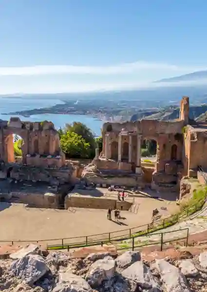 Det antikke teater i Taormina