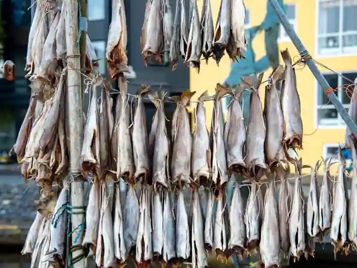Lufttørret Fisk
